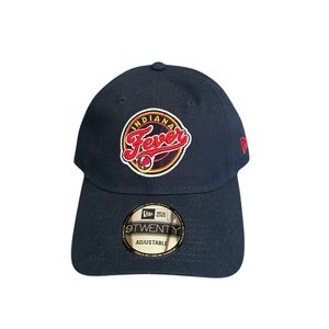 Indiana Fever New Era Unisex Core Logo 9TWENTY Adjustable Hat Navy